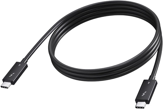 Vision TC 2MUSBCTB4/BL Thunderbolt cable 2 m 40 Gbit/s Black