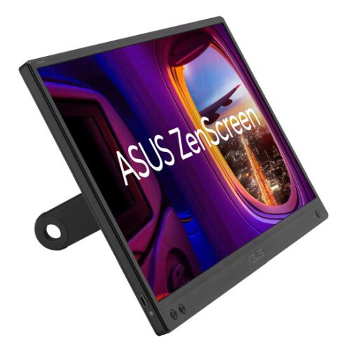 Asus 15.6" Portable IPS Monitor (ZenScreen MB166CR), 1920 x 1080, 60Hz, USB-C, Auto-Rotate, 360Â° Degree Kickstand