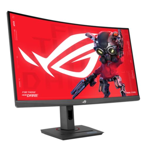 Asus 27" ROG STRIX USB Type-C Curved Gaming Monitor (XG27WCS), Fast VA, 2560 x 1440, 1ms, 180Hz, HDR, VESA