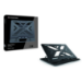 Conceptronic ERGO Laptop Cooling Stand Notebook stand Black 39.6 cm (15.6")