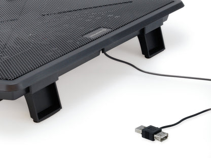 Conceptronic THANA05B notebook cooling pad 39.6 cm (15.6") Black