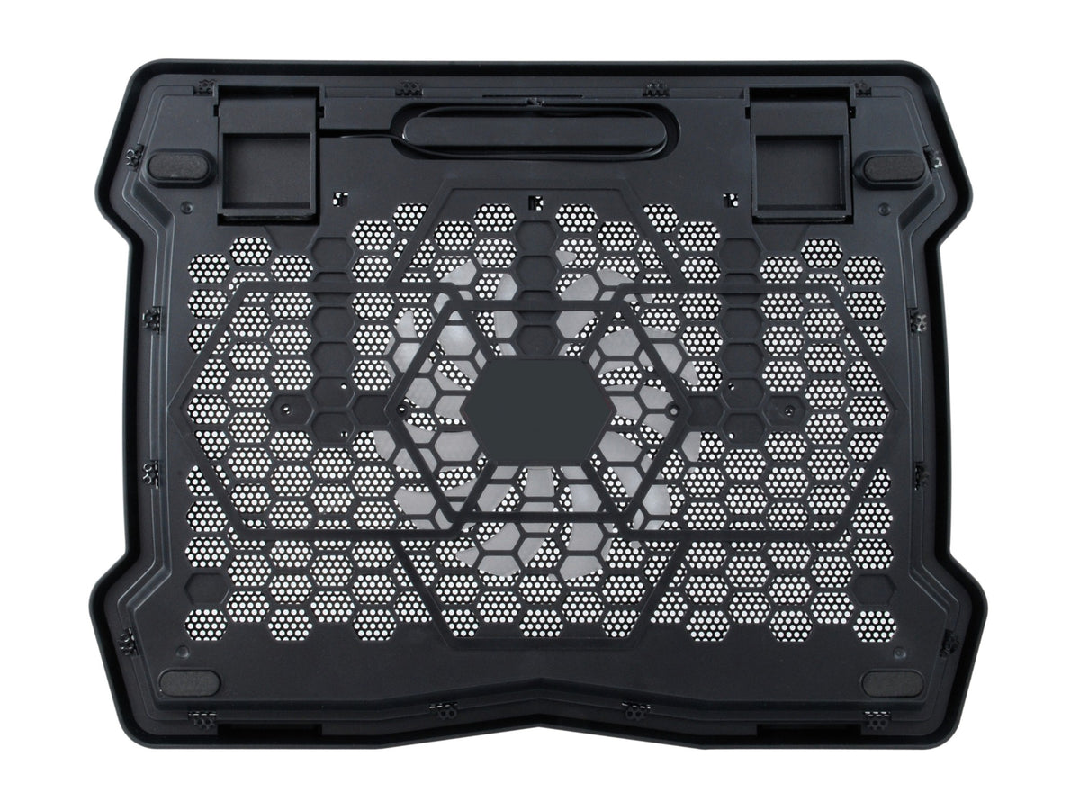 Conceptronic THANA05B notebook cooling pad 39.6 cm (15.6") Black