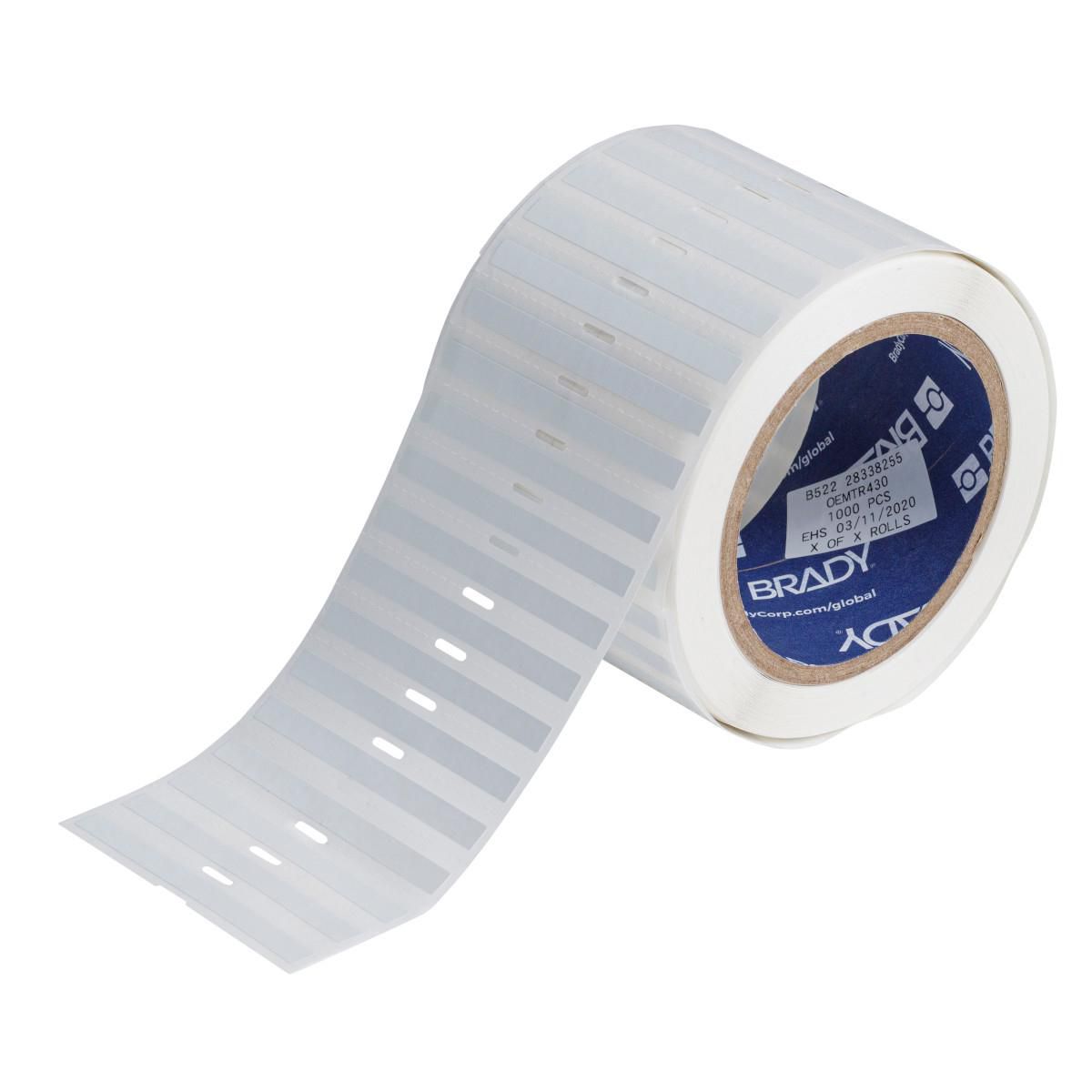 Brady PCR Tube Label for Thermal Transfer Printers THT-289-492-2-WT, White, Self-adhesive printer label, Die-cut label, Polyester,