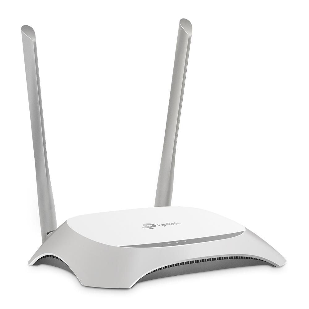 TP-Link TL-WR840N TL-WR840N, Wi-Fi 4 (802.11n), Single-band (2.4 GHz), Ethernet LAN, Grey, White