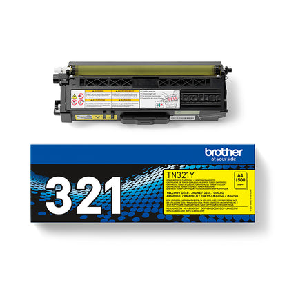 Brother TN-321Y Toner-kit yellow, 1.5K pages ISO/IEC 19798 for Brother DCP-L 8400/8450/HL-L 8250