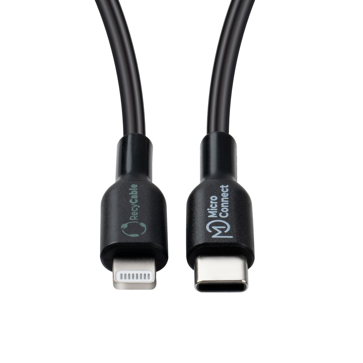 Microconnect ECO-USB3.1CL2 lightning cable 2 m Black