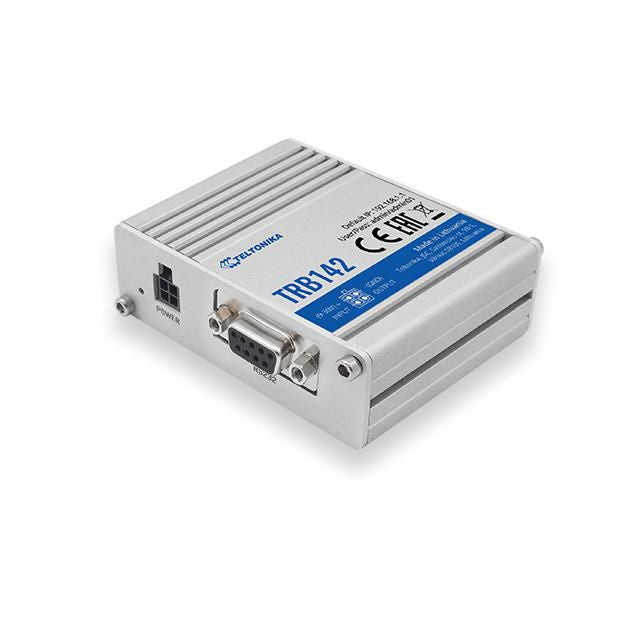 Teltonika Networks TRB142 WITH HOUSING INDUSTRIAL RUGGED LTE GATEWAY LTE industrial remote board with Ethernet interface