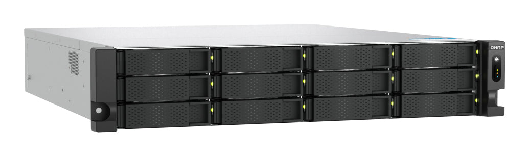QNAP TS-H1277AXU-RP NAS Rack (2U) AMD Ryzen™ 5 16 GB DDR5 0 TB QuTS hero Black