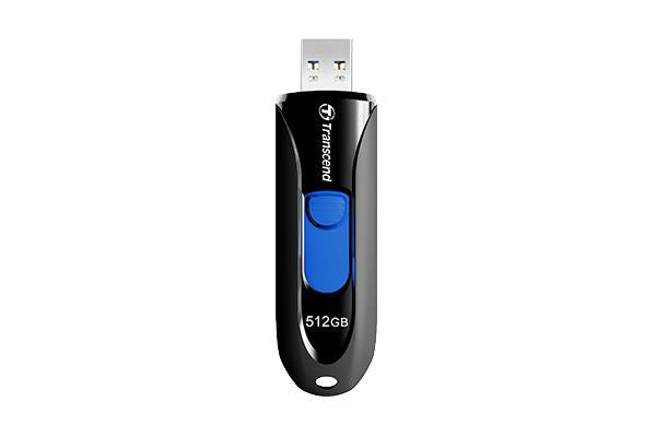 Transcend Jetflash 790 Usb Flash Drive 512 Gb Usb Type-A 3.2 Gen 1 (3.1 Gen 1) Black, White
