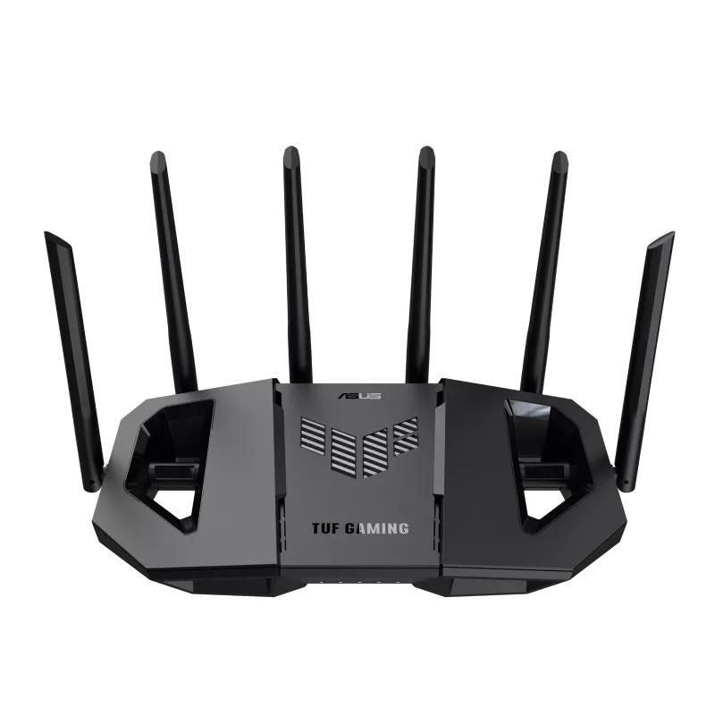 Asus 90Ig0A30-Mo9C00 Wireless Router 2.5 Gigabit Ethernet Tri-Band (2.4 Ghz / 5 Ghz / 6 Ghz) Black