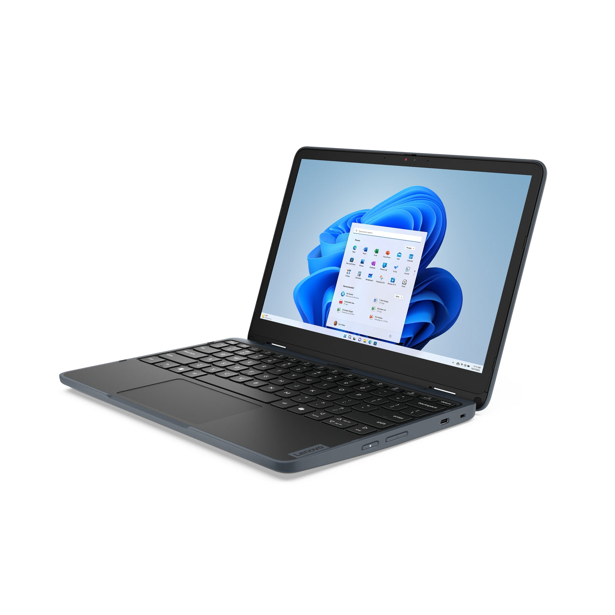 Lenovo 300w 2-in-1 Gen 5 Intel® N N150 Hybrid (2-in-1) 29.5 cm (11.6") Touchscreen HD 8 GB LPDDR5-SDRAM 128 GB UFS Wi-Fi 6E (802.11ax) Windows 11 Pro Grey English