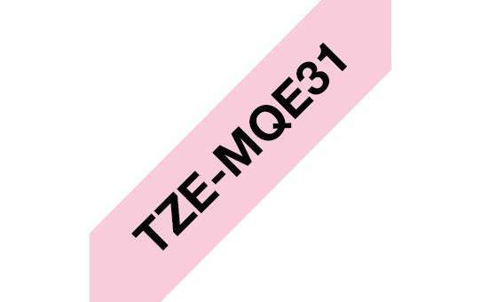 Brother TZE-MQE31 label-making tape Black on pink Brother TZE-MQE31, Black on pink, Continuous label, TZe, Grey, Thermal transfer, China