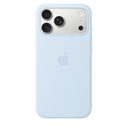 Apple iPhone 18 Pro Max Silicone Case with MagSafe - Crisp Blue