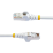 StarTech.com 3m CAT6a Ethernet Cable - White - Low Smoke Zero Halogen (LSZH) - 10GbE 500MHz 100W PoE++ Snagless RJ-45 w/Strain Reliefs S/FTP Network Patch Cord