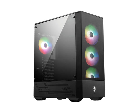 MSI MAG Forge 112R Midi Tower Black, Transparent
