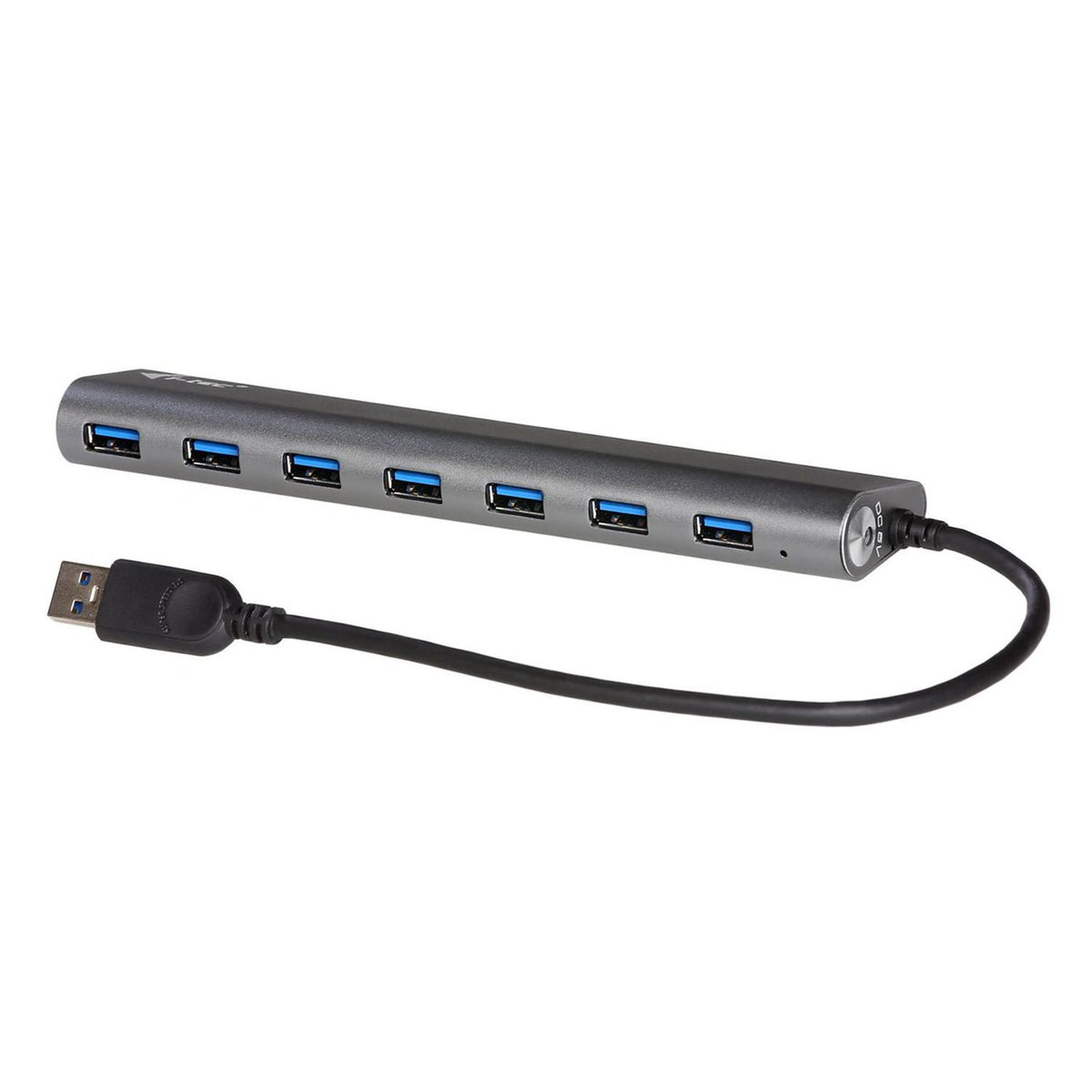 i-tec METAL CHARGING HUB 7 POR Metal Superspeed USB 3.0 Metal Superspeed USB 3.0 7-Port Hub, USB 3.2 Gen 1 (3.1 Gen 1) Type-A, USB 3.2