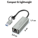 LogiLink UA0238B network card Ethernet 1000 Mbit/s