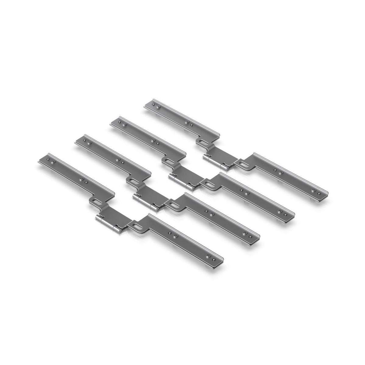 Ubiquiti Mini Rack Stacking Kit. Easy-to-install accessory set that connects two Toolless Mini Racks to create a 12U network rack.