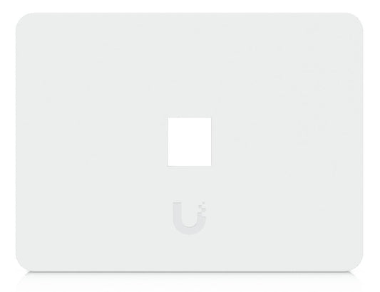 Ubiquiti Universal keystone wall plate with paintable cover for a clean, customizable finish. 1P