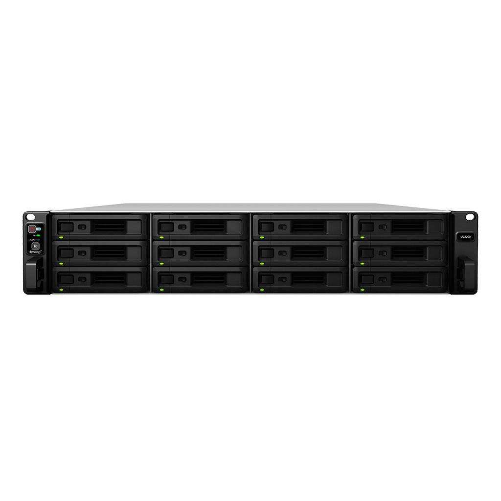 Synology Unified Controller UC3200 Xeon D-1521 4-core 2.4 GHz 12 x 3.5"/2.5" SAS SSD/HDD (drives not included)