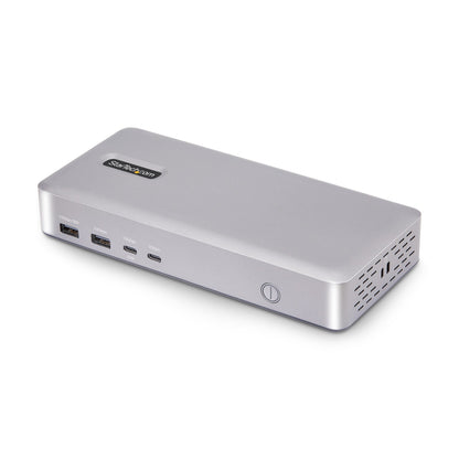 StarTech.com Dual-Monitor USB4 Docking Station, Dual 4K 120Hz or Single 8K 60Hz HDMI, 100W Laptop Charging, 2.5GbE, USB-C Multi-Monitor Dock, Driverless