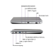 TERRA MOBILE UK1220800 laptop Intel® Core™ i7 i7-1355U 39.6 cm (15.6") Full HD 16 GB DDR5-SDRAM 512 GB SSD Wi-Fi 6 (802.11ax) Windows 11 Pro Silver