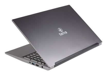 TERRA UK1220818 laptop AMD Ryzen™ 5 7430U 39.6 cm (15.6") Full HD 16 GB DDR4-SDRAM 500 GB SSD Wi-Fi 6E (802.11ax) Windows 11 Pro German Silver