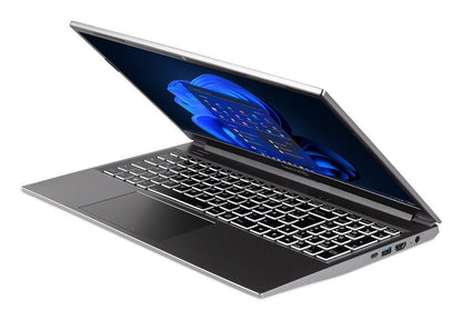 TERRA UK1220819 laptop AMD Ryzen™ 5 7430U 39.6 cm (15.6") Full HD 16 GB DDR4-SDRAM 500 GB SSD Wi-Fi 6E (802.11ax) Windows 11 Home German Silver