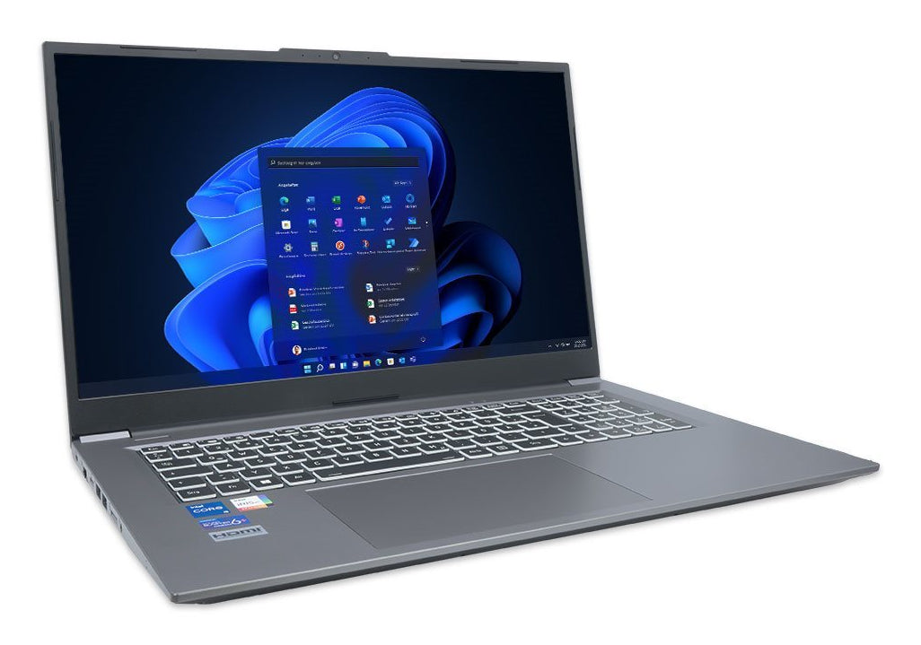 TERRA MOBILE 1717R Intel® Core™ i5 i5-1334U Laptop 43.9 cm (17.3") Full HD 16 GB DDR4-SDRAM 1 TB SSD Wi-Fi 6 (802.11ax) Windows 11 Pro German Grey
