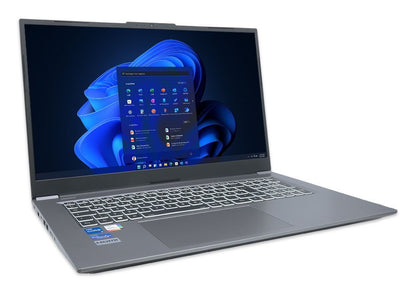 TERRA MOBILE 1717R Intel® Core™ i5 i5-1334U Laptop 43.9 cm (17.3") Full HD 16 GB DDR4-SDRAM 1 TB SSD Wi-Fi 6 (802.11ax) Windows 11 Pro German Grey