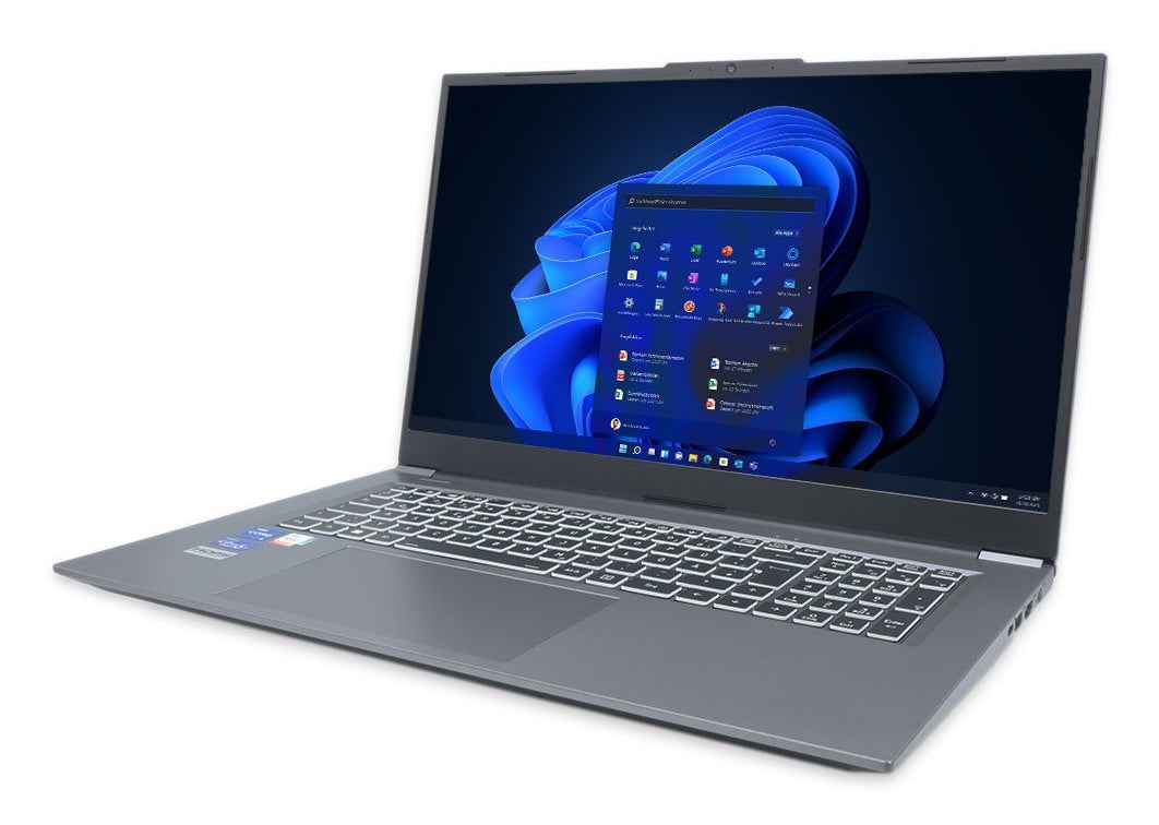 TERRA MOBILE 1717R Intel® Core™ i5 i5-1334U Laptop 43.9 cm (17.3") Full HD 16 GB DDR4-SDRAM 1 TB SSD Wi-Fi 6 (802.11ax) Windows 11 Pro German Grey