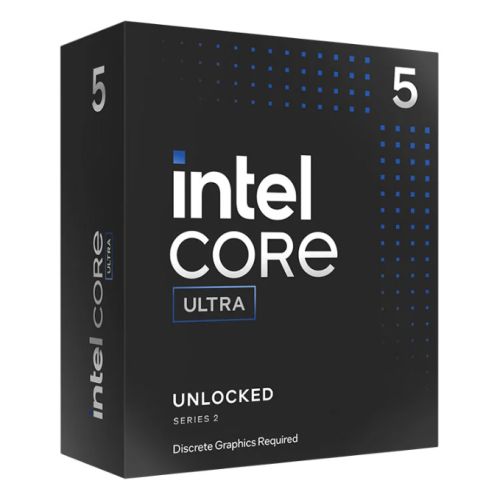 Intel Core Ultra 5 245KF CPU, 1851, 5.2GHz Turbo, 14-Core, 125W (159W Turbo), 24MB Cache, Overclockable, Arrow Lake, No Graphics, NO HEATSINK/FAN