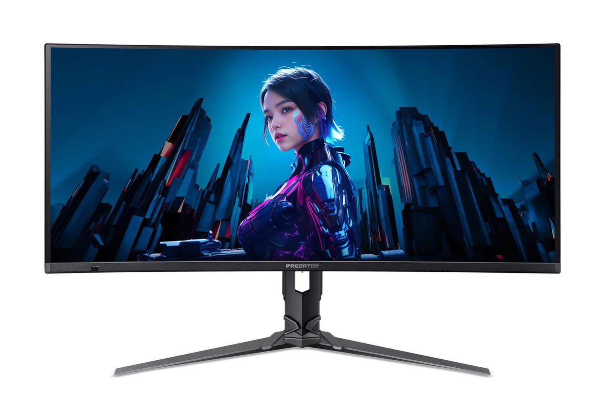 Acer Xxee.501 Computer Monitor 86.4 Cm (34") 3440 X 1440 Pixels Ultrawide Quad Hd Qd-Oled Black