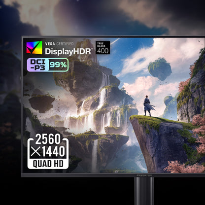 Acer X Predator X27UZ1 - 27", Quad HD (2560X1440), QD-OLED, 280Hz, 0.03ms, 16:9, HDR400, FreeSync Premium Pro Gaming Monitor