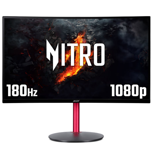 Acer NITRO XZ2 Nitro XZ272S3 curved gaming monitor - 27", 1500R, Full HD, 180Hz, 1ms, FreeSync Premium, DisplayHDR 400, HDMI & DP