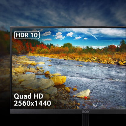 Acer SA322QUA monitor - 31.5" Quad HD, 75Hz, 1ms, AMD FreeSync, HDR 10