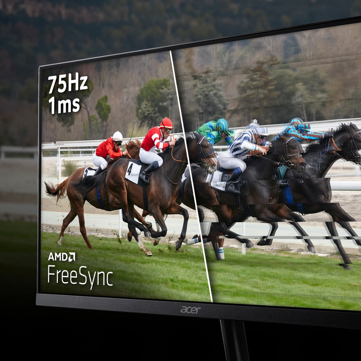 Acer SA322QUA monitor - 31.5" Quad HD, 75Hz, 1ms, AMD FreeSync, HDR 10