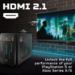 Acer X Predator X49X curved ultra-wide QD-OLED gaming monitor - 49", 32:9, QD-OLED, 1800R curve, Double Quad HD, 240Hz, 0.03ms, AMD FreeSync Premium, DisplayHDR 400 True Black, HDMI, DP & USB-C
