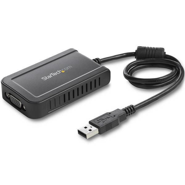 StarTech.com USB TO VGA EXTERNAL VIDEO CARD USB to VGA Adapter - 1920x1200, USB Type-A, 32 MB, 1920 x 1200 pixels, 800 x 600 (SVGA),1024 x 768