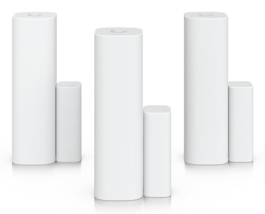 Ubiquiti SuperLink sensor with up to 6-year battery life for monitoring door and window open/closed status.(3-pack)