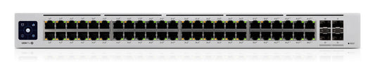 Ubiquiti UniFi Pro 48 PoE Managed L2/L3 Gigabit Ethernet (10/100/1000) Power over Ethernet (PoE) 1U Silver