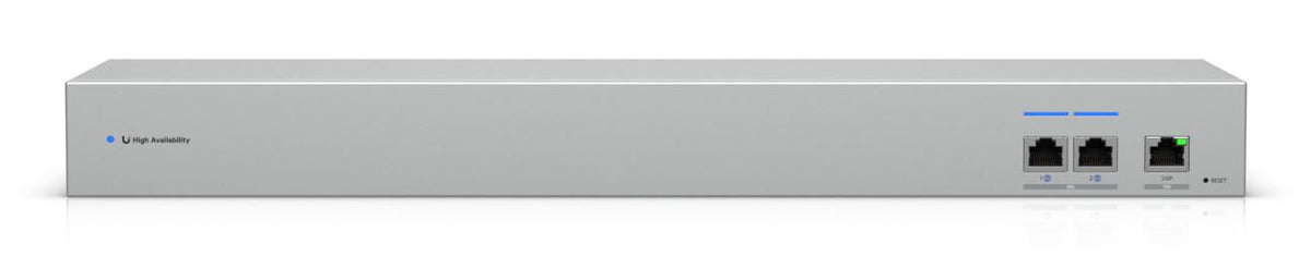 Ubiquiti 10 GbE WAN Switch linking two Shadow Mode High Availability UniFi Gateways to a single ISP - UK Plug