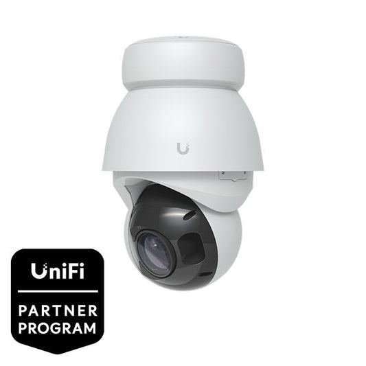 Ubiquiti All-weather, vandal-proof 4K PoE camera with a 1/1.8" 8MP image sensor, Multi-TOPS AI Engine, and long-range IR night vision ideal for