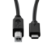 Microconnect USB3.1C2B5 USB cable USB 2.0 5 m USB C USB B Black