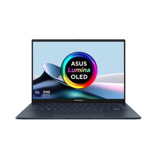 ASUS Zenbook 14 OLED UX3405CA-QL104W Intel Core Ultra 9 285H Laptop 35.6 cm (14") Touchscreen WUXGA 32 GB LPDDR5x-SDRAM 1 TB SSD Wi-Fi 7 (802.11be) Windows 11 Home Blue