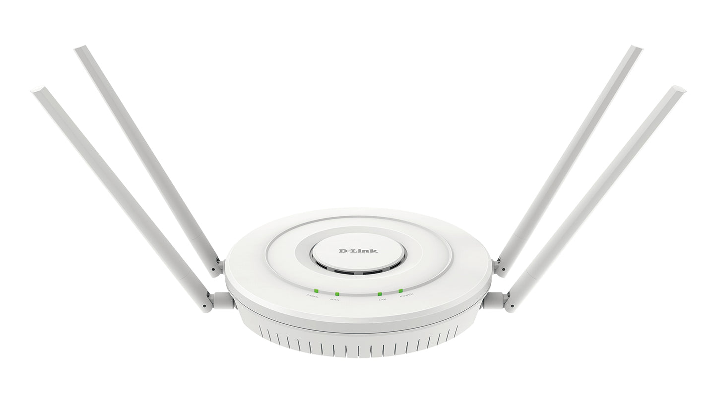 D-Link DWL-6610APE wireless access point 1200 Mbit/s Power over Ethernet (PoE) White