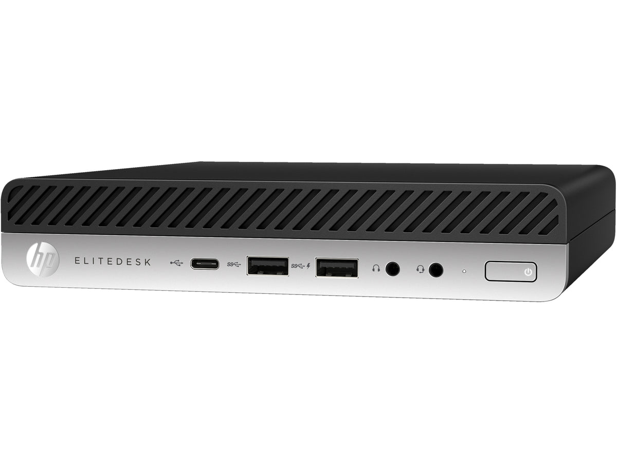 T1A HP EliteDesk 800 G5 Refurbished Intel® Core™ i5 i5-9500 8 GB DDR4-SDRAM 256 GB SSD Windows 11 Pro Mini PC Black, Silver