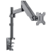 Manhattan Desk Mount for TV & Monitors (Full Motion Gas Spring), For screens 13" to 27", Clamp or Grommet Assembly, VESA compatibility: 75x75mm and 100x100mm - check the dimensions of the four mounting holes on back of screen to ensure it fits, Max 8kg, B
