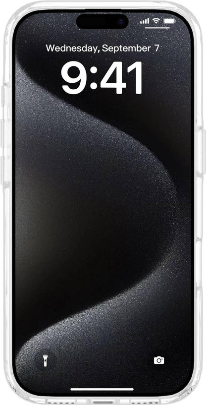 eSTUFF INFINITE (GRS) OSLO iPhone 18 Pro Max/17 Pro Max Clear Magnetic Cover. Material: 65% (GRS) recycled PC and 21% (GRS) recycled TPU mobile phone case Transparent