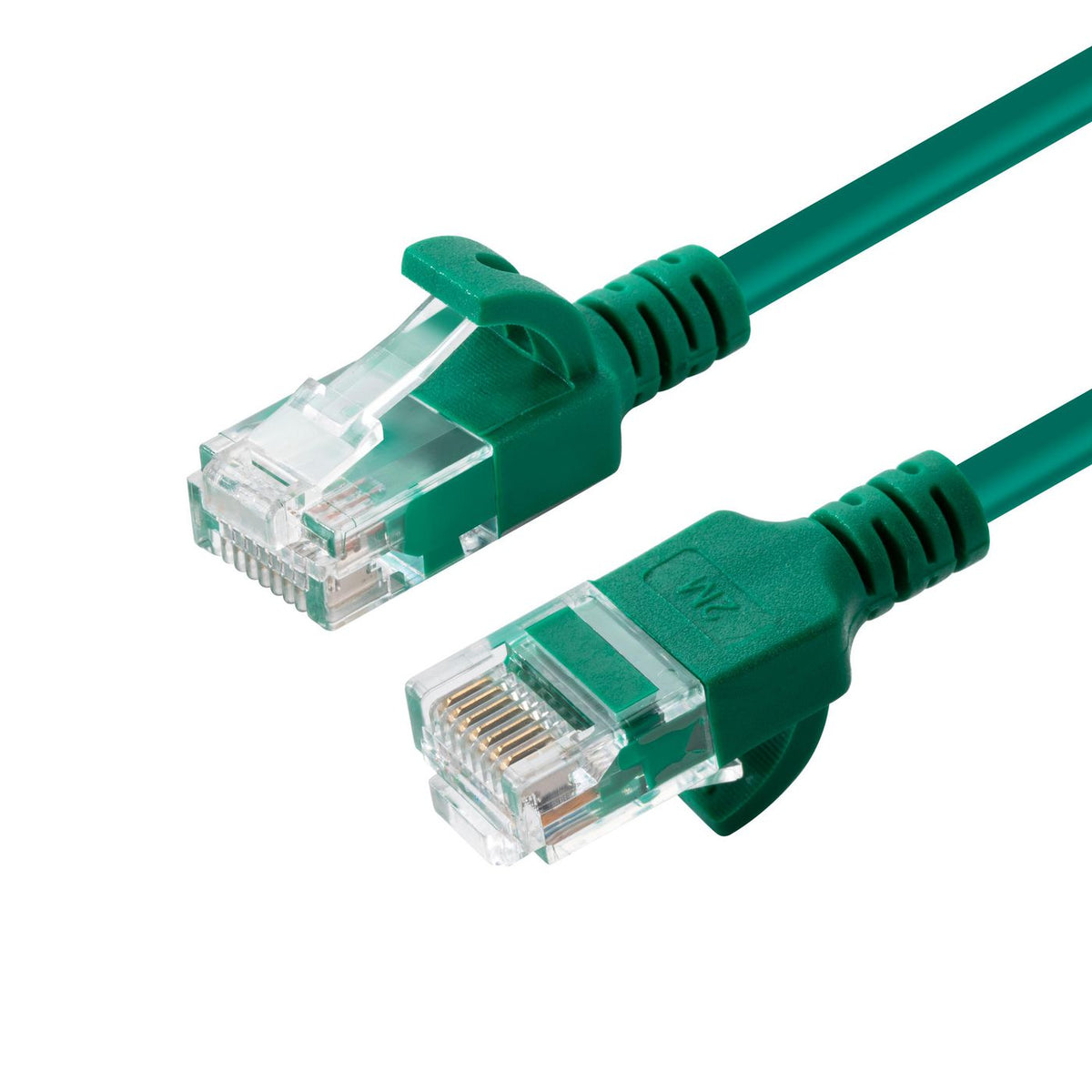 MicroConnect U/UTP CAT6A Slim 1.5M Green Unshielded Network Cable, LSZH 4x2xAWG 28 CU, OD : 3.6mm